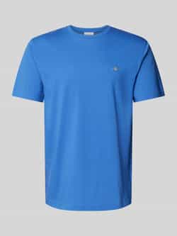 Gant T-shirt REG SHIELD SS T-SHIRT met logoborduursel op borsthoogte