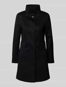 Max Mara Studio Lange jas met opstaande kraag model 'AGNESE'