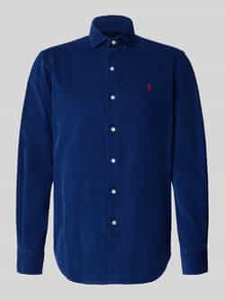 Polo Ralph Lauren Regular fit vrijetijdsoverhemd met logostitching model 'CORDUROY'