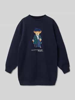 Polo Ralph Lauren Kids Sweatjurk met stitchingdetails model 'BEAR'