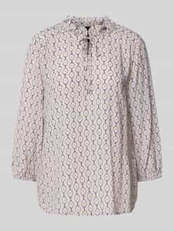 Marc Cain Blouseshirt met druppelvormige hals