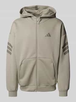 Adidas Sportswear Oversized sweatjack met labelprint