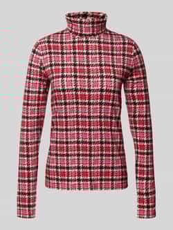 Marc Cain Shirt met lange mouwen en opstaande kraag