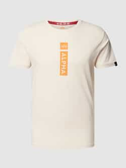 alpha industries T-shirt met labelprint