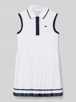 Lacoste Jurk met platte plooien