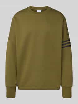 Adidas Originals Oversized sweatshirt met ribboorden