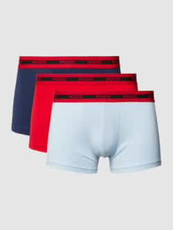 HUGO Boxershort met elastische band in een set van 3 stuks