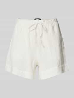 Gina Tricot Flared korte broek met structuurmotief model 'Gauze'