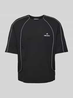 REVIEW T-shirt met labelprint