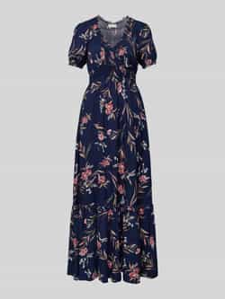 Apricot Maxi-jurk met V-hals