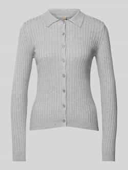 Soyaconcept Gebreid jack met knoopsluiting model 'FETIMA'