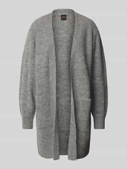 Boss Orange Cardigan met opengewerkte voorkant model 'FELVASSY'
