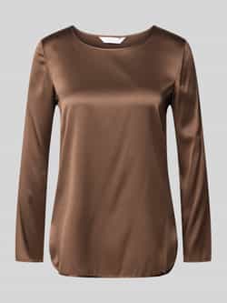 MaxMara Leisure Blouseshirt met ronde hals model 'MOLDAVA'