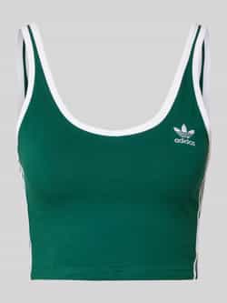 adidas Originals Korte top met labelstitching