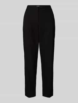 Christian Berg Woman Tapered fit stoffen broek met elastische band