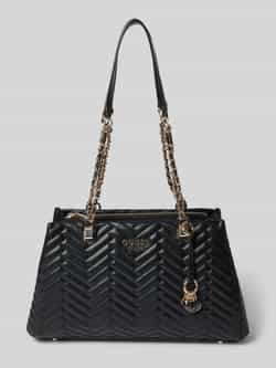Guess Handtas met labelapplicatie model 'ANNING'
