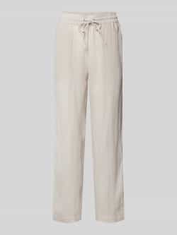 MbyM Linnen broek met elastische band model 'Berin'