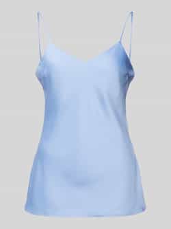 Boss Orange Blousetop met V-hals model 'Irice'