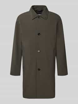 Selected Homme Regular fit lange kas met los te knopen gilet model 'SILAS'