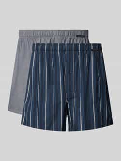 Schiesser Boxershort met elastische band in een set van 2 stuks