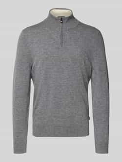 Boss Regular fit gebreide pullover van een mix van scheerwol en kasjmier model 'HEMARLO'
