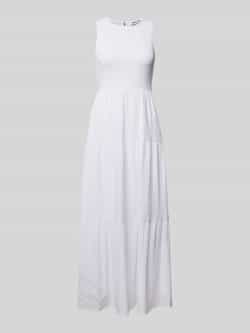 DKNY Maxi-jurk met smokdetails