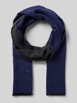 Christian Berg Men Sjaal van viscose in all-over look