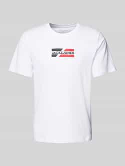 Jack & Jones Shirt met ronde hals JJECORP GRAPHIC TEE SS O-NECK NOOS