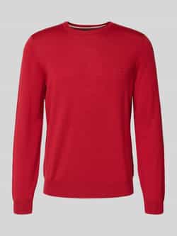 Boss Regular fit gebreide pullover van pure scheerwol model 'BOTTO'