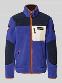 Napapijri Fleece Jack Yupik Full Zip Fleece Jacket Purple Multi