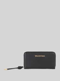 VALENTINO portemonnee Saphira Zip Around Wallet Nero zwart