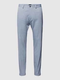CINQUE Slim fit stoffen broek in gemêleerde look model 'Bodo'