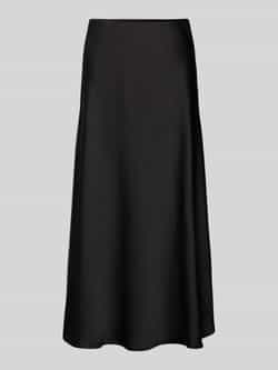 NEO NOIR Midirok van satijn met elastische band model 'Bovary'