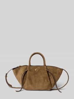 GUESS schoudertas handtas Allegra Girlfriend Satchel Olive olijfgroen