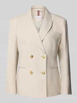 Tommy Hilfiger Regular fit blazer met dubbele knoopsluiting