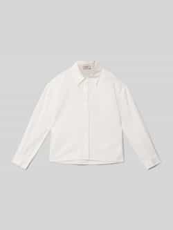 Only Regular fit overhemdblouse van puur katoen
