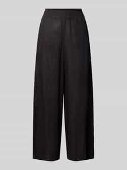 Drykorn Loose fit linnen broek met elastische band