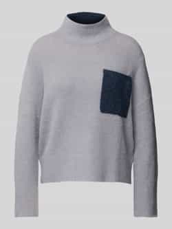 LUISA CERANO Gebreide pullover met borstzak