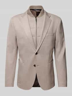 JOOP! Collection 2-knoops colbert met reverskraag model 'Harco'