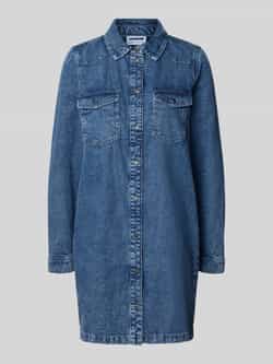 Noisy May Jeansjurk met borstzakken model 'NEW SIGNE'