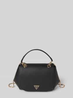 Guess Handtas met labelapplicatie en draagband