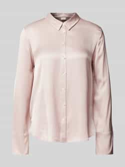 S.Oliver BLACK LABEL Relaxed fit blouse met lange mouwen van pure viscose