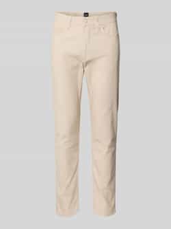 Boss Slim fit stoffen broek van katoenmix model 'DELAWARE'