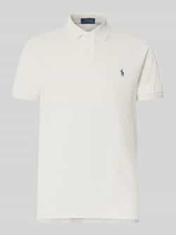 Polo Ralph Lauren Custom slim fit poloshirt met labelstitching