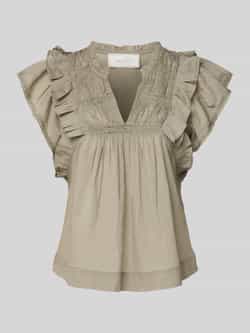 NEO NOIR Regular fit blousetop met kapmouwen model 'Jayla'