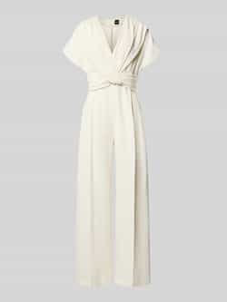 Boss Jumpsuit met V-hals model 'Debasa'
