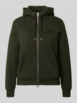 Gant Regular fit sweatjack met tweewegritssluiting
