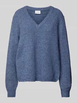 Vila Gebreide pullover met extra brede schouders model 'BELUNA'