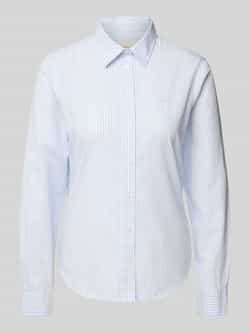 Gant Regular fit overhemdblouse met labelstitching