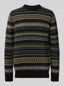 Barbour Regular fit gebreide pullover van zuivere wol model 'ISLE CREW'